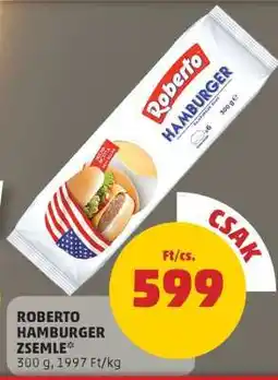 PENNY ROBERTO HAMBURGER ZSEMLE ajánlat
