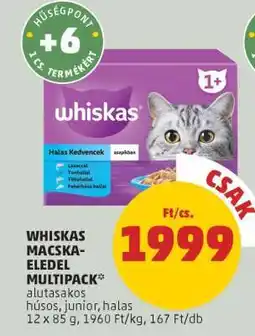 PENNY Whiskas Macskaeledel Multipack ajánlat
