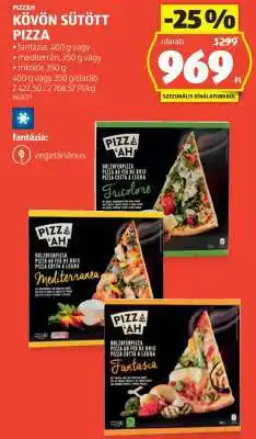 ALDI PIZZA'H KŐVÖN SÜTÖTT PIZZA ajánlat