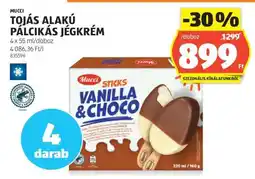 ALDI Mucci Tojás Alakú Pálcikás Jégkrém ajánlat