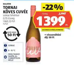 ALDI Tornai Köves Cuvée ajánlat