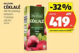 ALDI Rio D'oro céklalé ajánlat