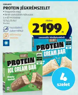 ALDI Coolbite protein jégkrémszelet ajánlat