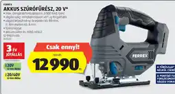ALDI Ferrex akkus szúrófűrész ajánlat