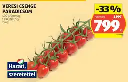 ALDI Veresi csenge paradicsom ajánlat
