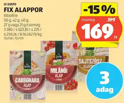 ALDI Le gusto fix alappor ajánlat
