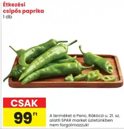 Spar Étkezési csípős paprika ajánlat