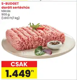 Spar S-budget darált sertéshús ajánlat