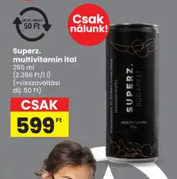Spar Superz. multivitamin ital ajánlat