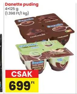 Spar Danette puding ajánlat