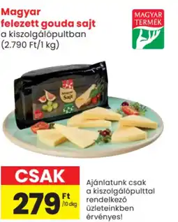 Spar Magyar felezett gouda sajt ajánlat