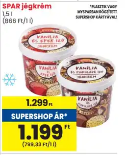 Spar Spar jégkrém ajánlat