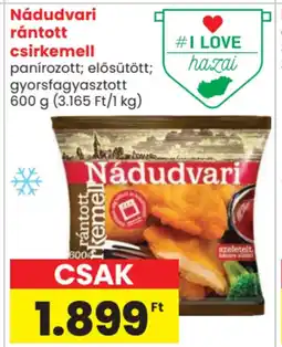 Spar Nádudvari rántott csirkemell ajánlat