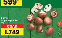 Spar Barna csiperkegomba ajánlat