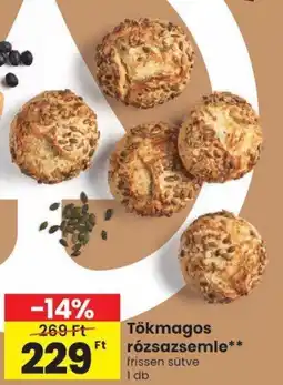 Spar Tökmagos rózsazsemle ajánlat