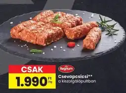 Spar Regnum csevapcsicsi ajánlat