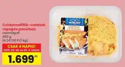 Spar Csirkemellfilé-szeletek ropogós panírban ajánlat
