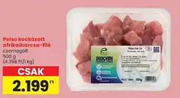 Spar Pelso kockázott afrikaiharcsa-filé ajánlat