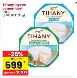 Spar Tihany Ínyenc camembert ajánlat
