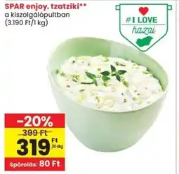 Spar Spar enjoy. tzatziki ajánlat