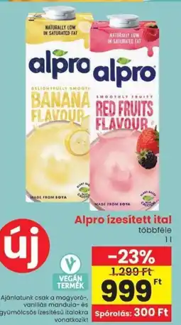 Spar Alpro ízesített ital ajánlat