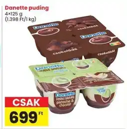 Spar Danette puding ajánlat