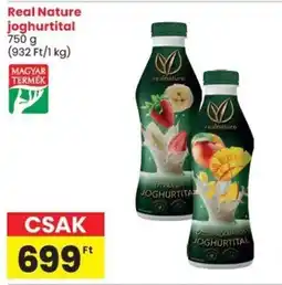 Spar Real Nature joghurtital ajánlat