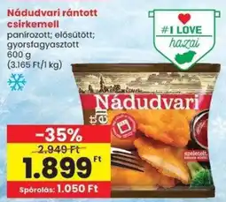 Spar Nádudvari rántott csirkemell ajánlat