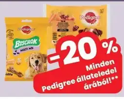 Spar Minden Pedigree állateledel árából! ajánlat