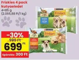 Spar Friskies 4 pack kutyaeledel ajánlat