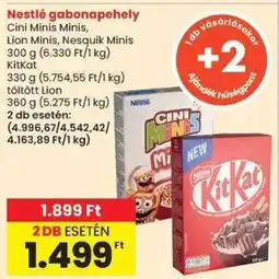 Spar Nestlé gabonapehely ajánlat