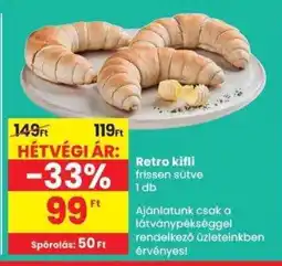 Spar Retro kifli ajánlat