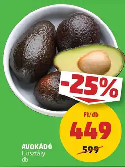 PENNY Avokádó ajánlat
