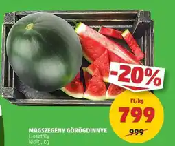PENNY Magszegény görögdinnye ajánlat