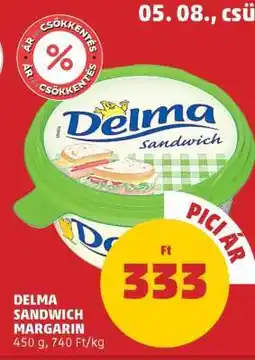 PENNY Delma Sandwich Margarine ajánlat