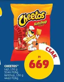 PENNY Cheetos ketchup ajánlat
