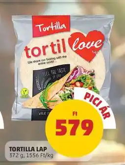 PENNY Tortilla Lap ajánlat