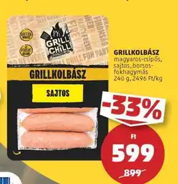 PENNY GRILLKOLBÁSZ ajánlat