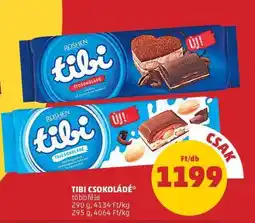 PENNY TIBI Csokoládé ajánlat