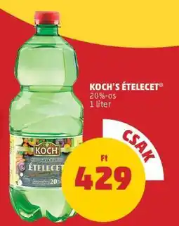PENNY Koch's Ételecet ajánlat