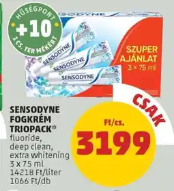 PENNY Sensodyne Fogkrém Triopack ajánlat