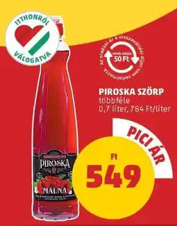 PENNY Piroska Szörp ajánlat