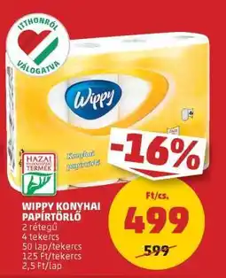 PENNY Wippy Konyhai Papírtörlő ajánlat
