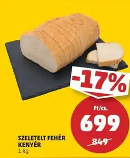 PENNY Szeletelt fehér kenyér ajánlat