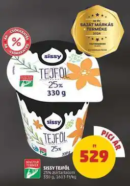 PENNY Sissy Tejföl ajánlat