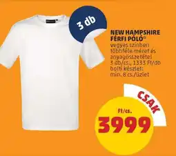 PENNY NEW HAMPSHIRE FÉRFI PÓLÓ ajánlat