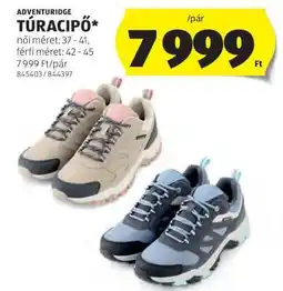 ALDI ADVENTURIDGE TÚRACIPŐ ajánlat