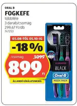 ALDI ORAL-B Fogkefe ajánlat