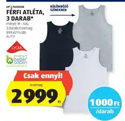ALDI Férfi Atléta, 3 Darab ajánlat