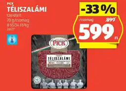 ALDI PICK Téliszalámi ajánlat